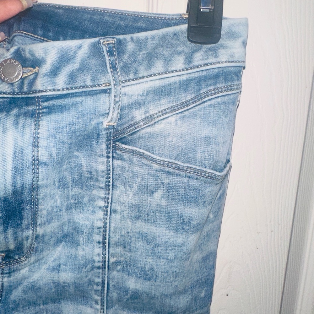 Simply Vera Vera Wang Light Blue Skinny Jeans - Picture 3 of 7